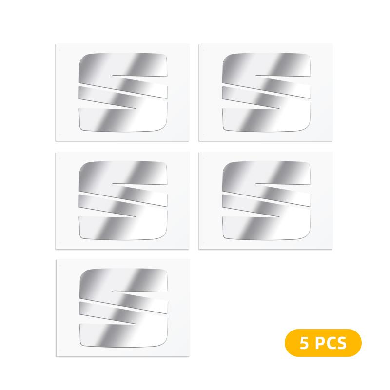 New Car Styling 3D Metal Car Interior Decoration Sticker Badges Car Accessorie For SEAT Ibiza Leon Arona Ateca Tarraco Alhambra Cupra