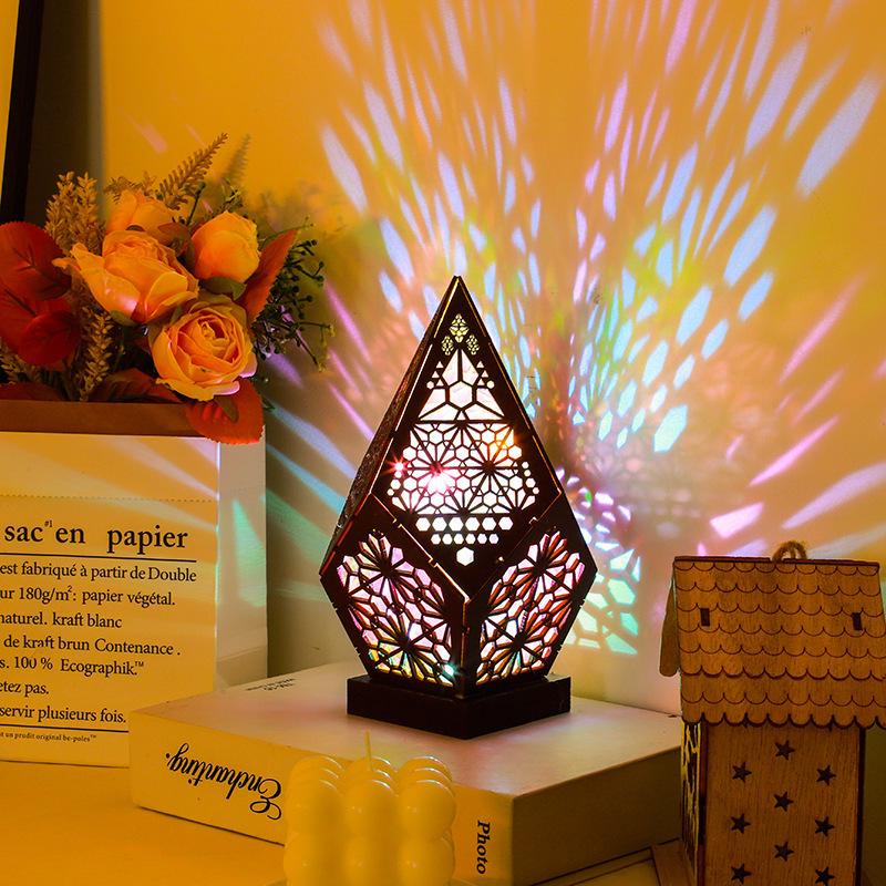 LED Wedding & Party Colorful Night Light: Bohemian Atmosphere for Halloween & Christmas Decor