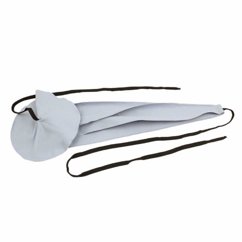 Reusable, Absorbent Cleaning Swab for Wind Instruments, Including Saxophone, Alto, Tenor Saxophone, and Flutes. Gray Saxophone Maintenance Tool.