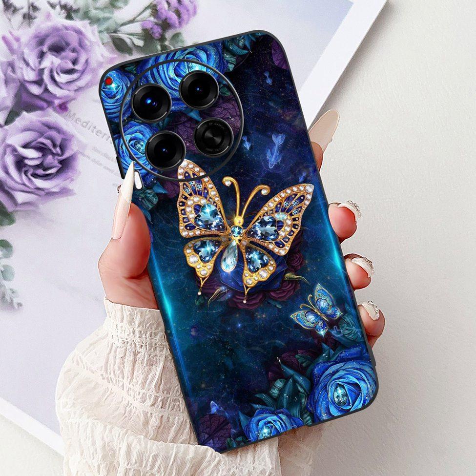 Black For Tecno Camon 30 CL6 CL6k Phone Case For Techno Camon 30 5G CL7 Cover Luxury Fashion Funny Cute Funny Painted Soft TPU