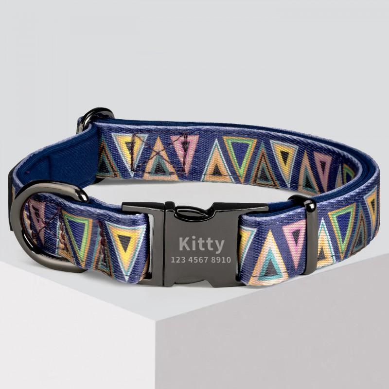 Dog Collar Leash Set Small Medium Large Dogs - Golden Retriever Corgi Belgian Malinois