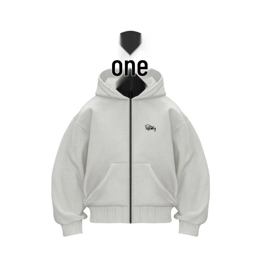 Unisex Y2K Mikina Bandit s dvojitou kapucou a sametem - Větruodolná a volného střihu pro podzim/zimu