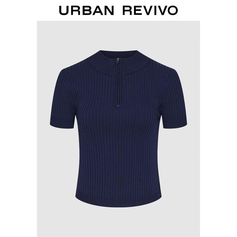 

Женский вязаный топ с короткими рукавами и вырезами, завязывающийся на талии S