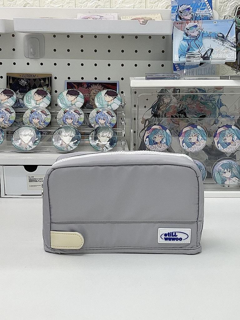 Anime Multifunctional Large Capacity Pencil Case & Badge Holder
