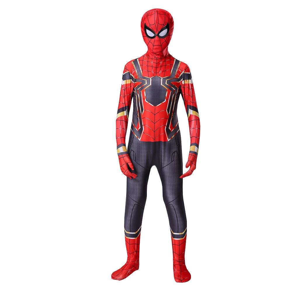 Tuta di Halloween Spider-Man Miles Body Set Costume Adulto Gwen Outfit Bambini