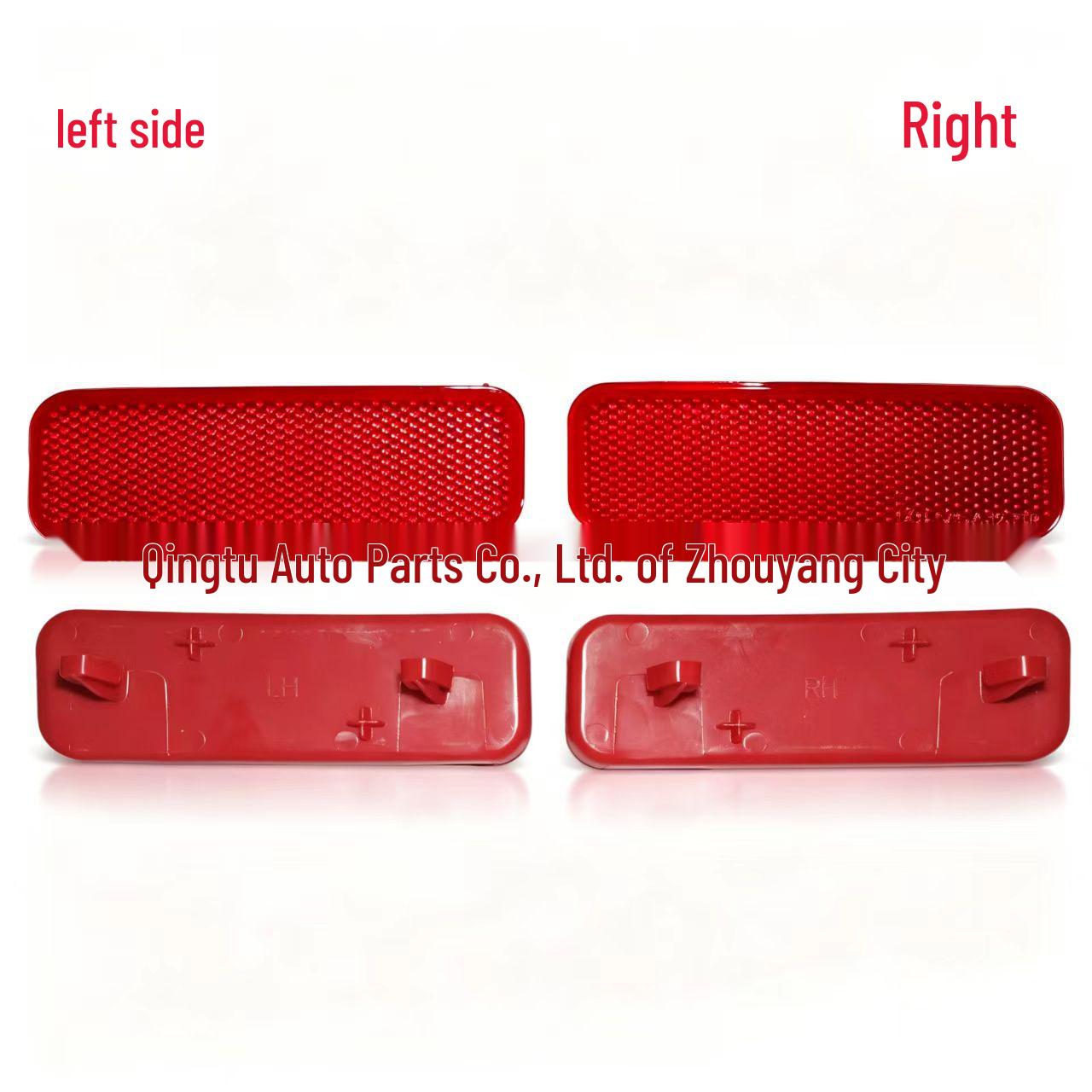 Ford Transit/Tourneo Custom/Connect MK8 Rear Bumper Reflective Strips/Reflectors Left side красный
