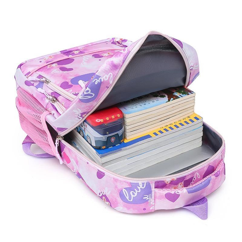 School Backpack and Lunch Bag Set Available in Three Colors