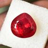 Natural Red Ruby Loose Gemstone 12x13mm Pear Cut for Her/Him for Jewelry Making and Gem Collections