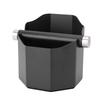 Coffee Ground Knock Box Stainless Steel Small Coffee Knock Box for Home Kitchen Countertop
