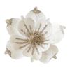 Artificial Magnolia Flower Picks for Christmas Tree Decoration Fabric Magnolia 24 by 17 Centimeters Holiday Floral Display