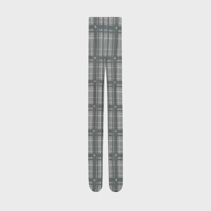 [7th] Frost Plaid Tights [Gray]