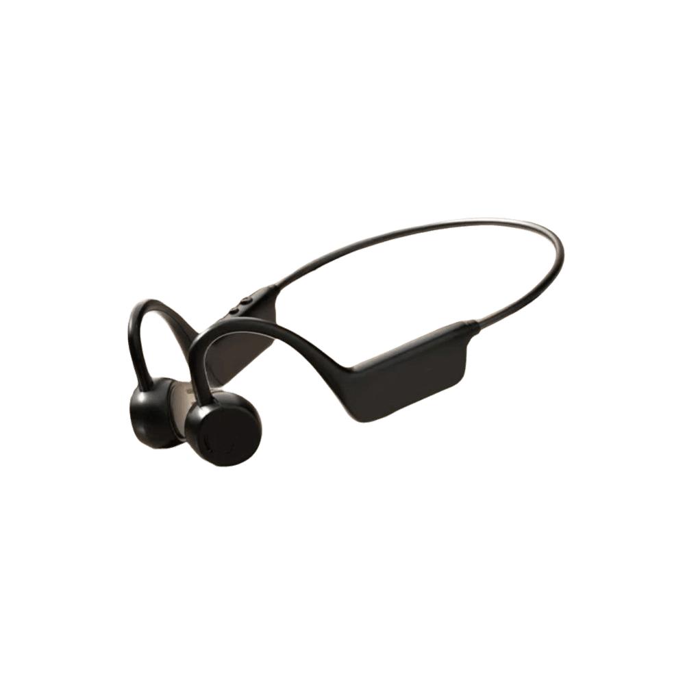 IPX8 Waterproof Bone Conduction Headphones With Microphone Sports Headset Outdoor Activities