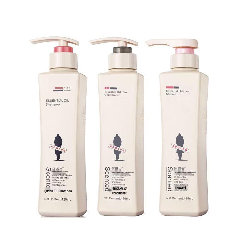 Adolph Essential Oil Dandruff Control Hair & Body Set