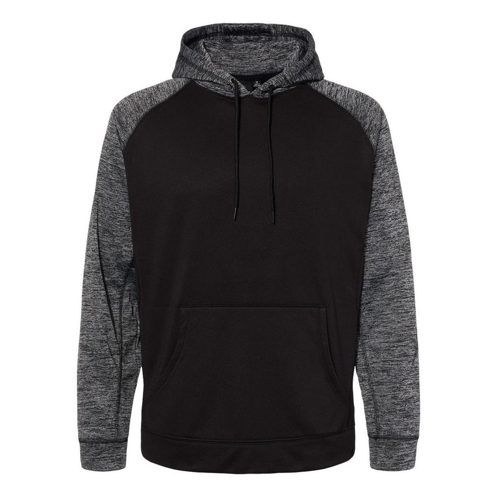 Burnside Mens Performance Raglan Hoodie