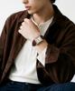 Sialeugo Sg-010L-Rbr Fennel Collection Men'S Leather Wristwatch (Free Gift Included)