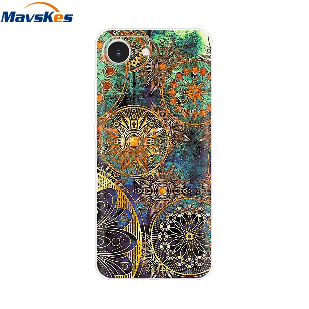 For iPhone 16e Case For Apple iPhone 16e Case Luxury Clear Painted Cover Case For iPhone 16e 16 E Coque Protective Cover Fundas