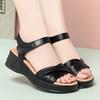 Flat-Soled Mother Shoes Sandals For Women 2025 Thick Sole New Shoes For Women's Sponge Cake Soft Sole Summer Women's Shoes