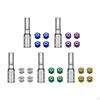 4 Pieces 1/30 Wheel Nuts RC Car Accessories Easy Installation for Crawler Nut Tool