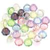 6pcs Transparent Wind Bell Beads Colorful Acrylic Petal Beads For Jewelry Making DIY Charms Pendant Phone Key Chains Accessories