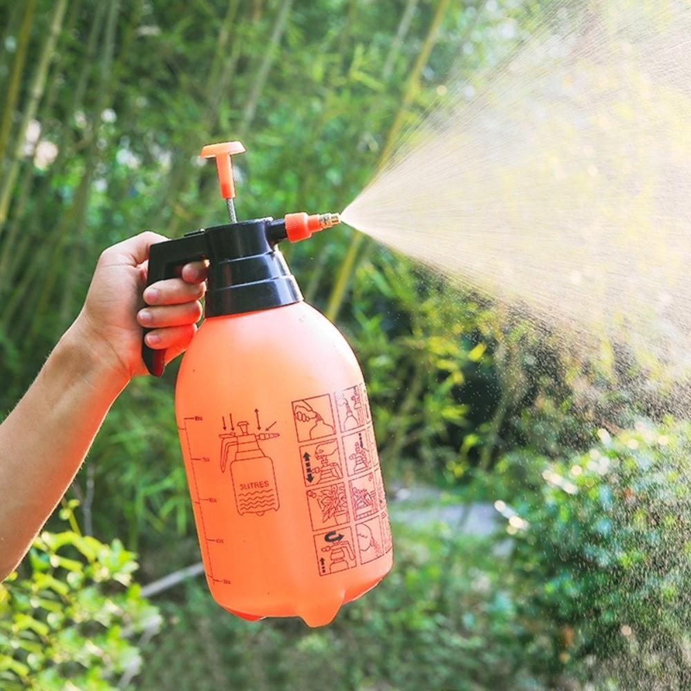 2L Capacity Pressure Sprayer Pressure Disinfection Auto Clean Pneumatic Spray Bottle Handheld Design Watering Can Lawn Care
