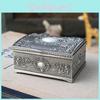 Elegant European Style Square Jewelry Storage Box For Rings Earrings Necklaces Gift
