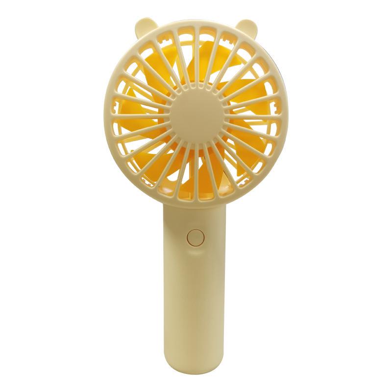 Rechargeable USB Handheld Mini Fan with Cat Ears – Customizable Gift
