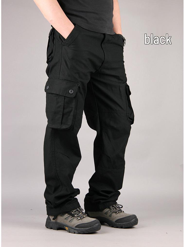 Pánské ležérní pracovní kalhoty s více kapsami - Nový volný střih pro ochranu při práci