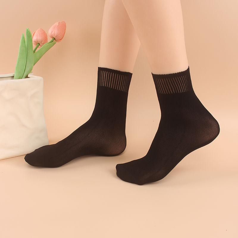 

3 пары кружевных коротких носков-труб, женские сетчатые тонкие кружевные кружевные носки 3 pair