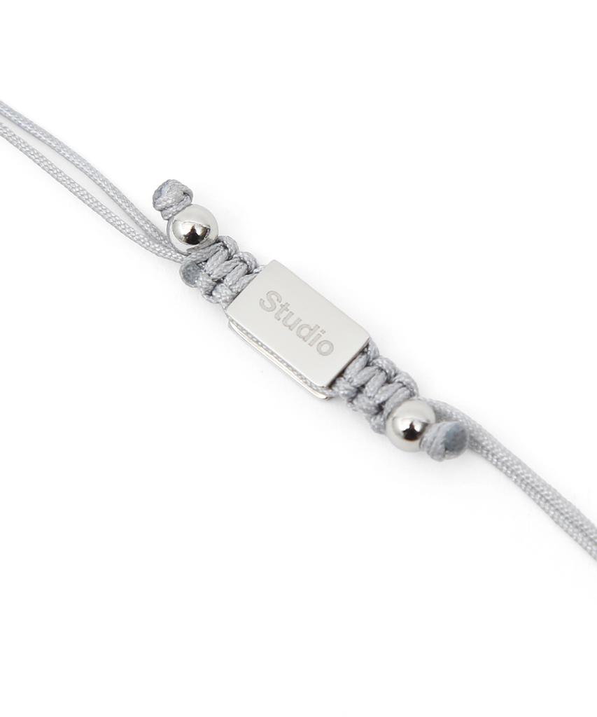 Undercontrol Studio Stainless Steel Bead Adjustable Women'S Bracelet Stainless Bead Bracelet / Silver