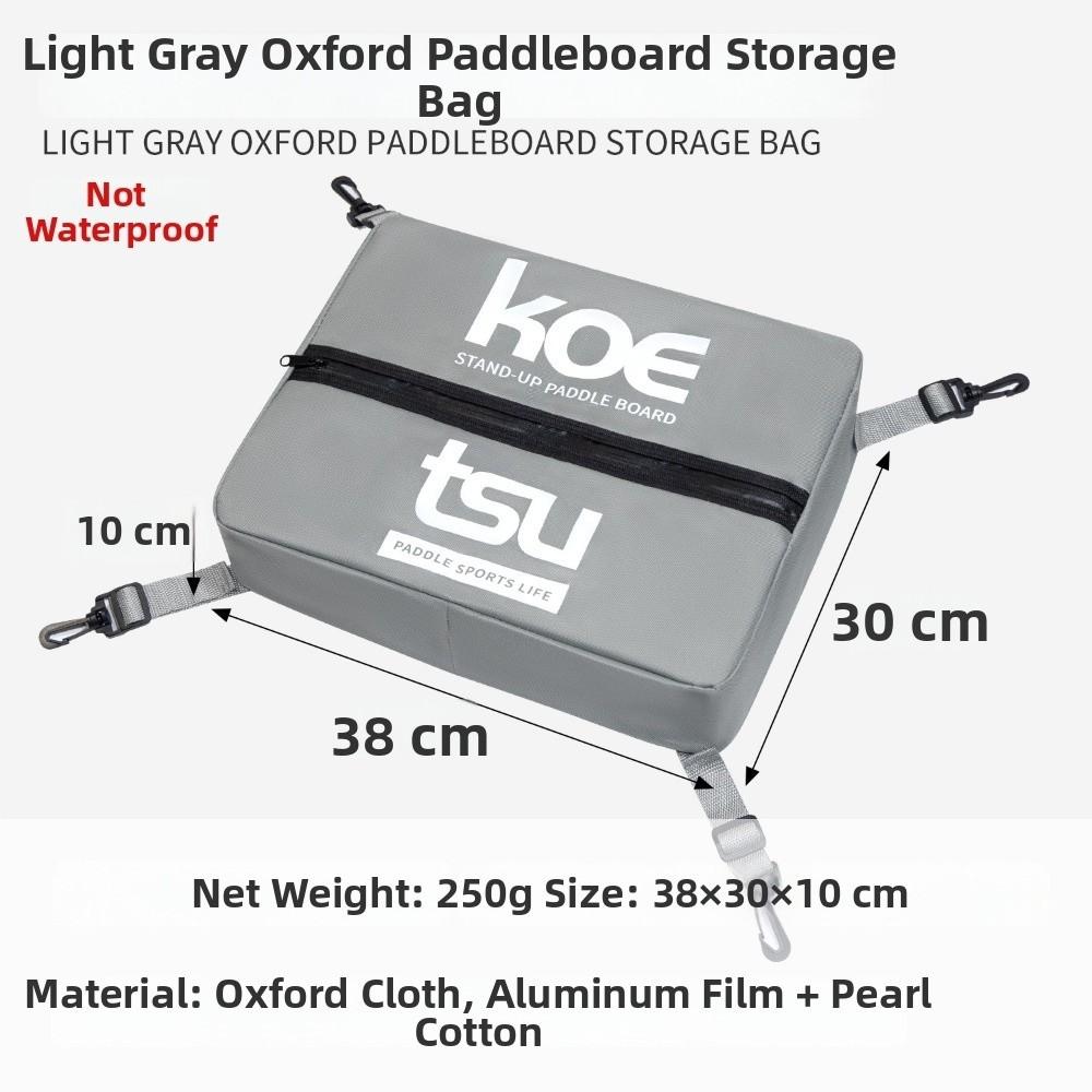 Portable Mesh Deck Bag Oxford Paddle Board Storage Bag Surfboard Bag for Inflatable SUP Seat Kayak