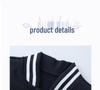 Unisex Navy Blue School Uniform Jacket & Pants Set, Perfect for Spring & Autumn