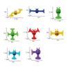 Toys Suction Cup Toy Soft Silicone Building Blocks Toy Sensory Suction Toy Bath Set for Parent Interactive Game Kids Children