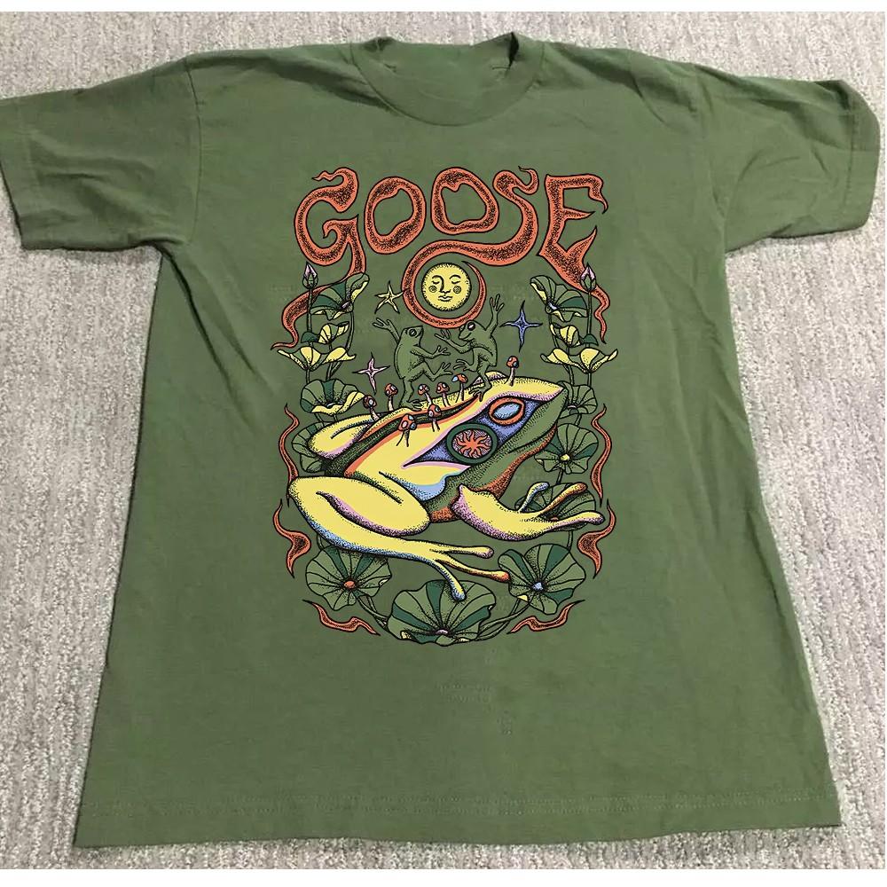 Retro Goose Band Cotton All Size Shirt XXXXL