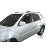 Déflecteurs d'air pour Kia Sportage 2004-2010 - 4pcs - Acrylique renforcé - Installation facile