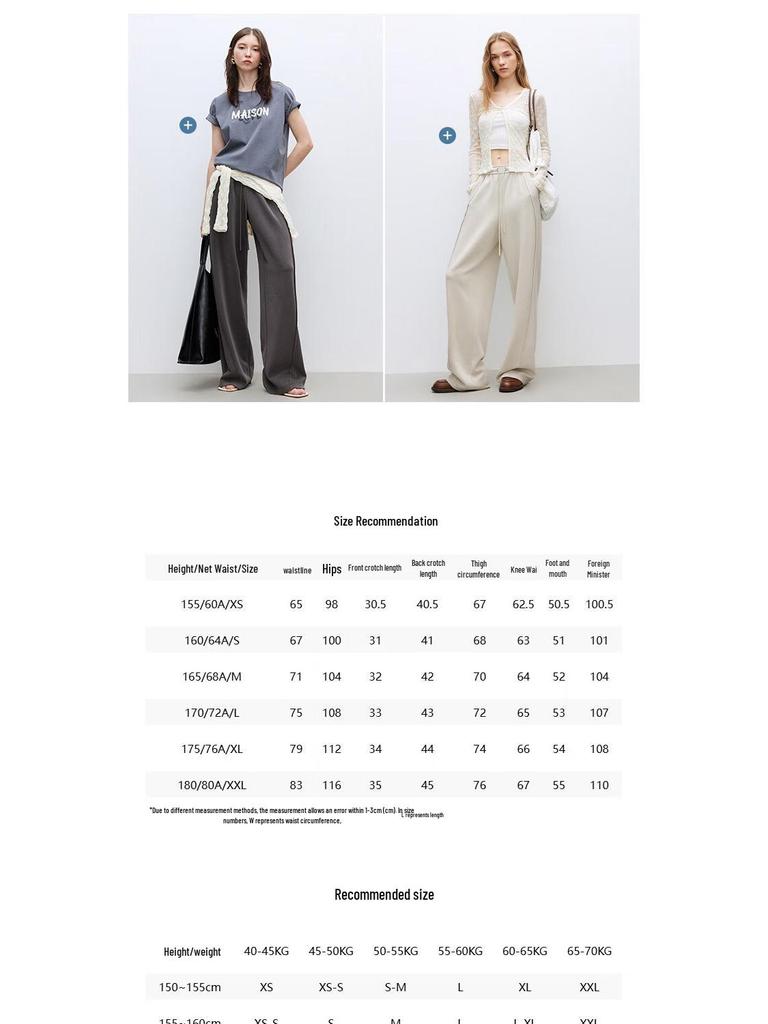 ONLY Women's 2025 Summer Modal Blend Wide-Leg Trousers