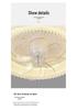 Modern Oscillating Ceiling Fan with Light for Bedroom, Study, Dining, or Children's Room
