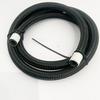 HQ Length1M 3M 5M Fuel Hose Oil Gas Line AN4 AN6 AN8 AN10 AN12 10FT Cooler Hose Line Nylon Stainless Steel Braided Pipe