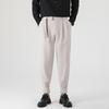 Casual style leggings boys side zipper summer new straight drop casual trendy brand Harlan small trousers