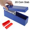 20 Coin Slab Capacity Storage Box Red Case Holder Slabs Commemorative Coin Box Compatible For PMG TACC PCGS PCCB Holders
