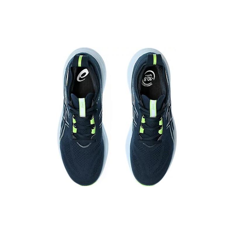 ASICS Gel Nimbus 26 Wide 'French Blue Electric Lime' Sneakers 1011B795-400