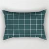 Rainbow Geometric Pattern Plant Print Decorative Pillowcase Bedroom Living Room Office Cushion Home Decor Rectangular Pillowcase