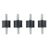 4 Stück Gummi Puffer Dämpfer Leise Hohe Qualität M5 M6 M8