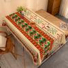 Fabric Tablecloth Waterproof Bohemian Style Home Rectangular Tassel Tablecloth Ins Style Tablecloth