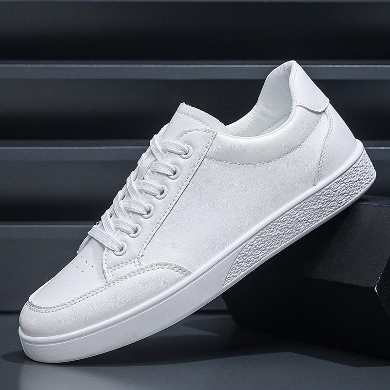 2025 New Men's Sneakers Fashion Leather Casual Shoes Luxury Tennis Training Shoes for Men Light Comfort Flats Zapatillas Hombre