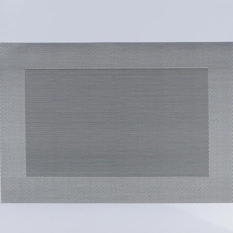 4/6/8/10Pcs Table Placemats PVC Non-slip Placemat For Dining Table Weave Mats Cup Coaster Kitchen Accessories Home Decor