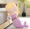 40-60CM Kawaii Mermaid Plush Toys Soft Animal Pillow Stuffed Toy Princess Dolls Children Boys and Girls Birthday Gifts Decor