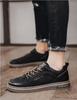Fashion New Design PU Leather Skateboard Shoes Men Designer Vulcanize Shoes Fashion Mens Casual Footwear Youth Teenage Man Sneakers