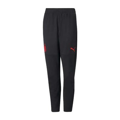 Solid Color Elastic Fit Straight Leg Casual Pants Men Bottoms Black 767577