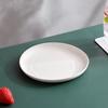 5Pcs/Set Nordic Wheat Straw Plate Fruit Vegetable Plate Bone Spitting Plate Tableware Plate