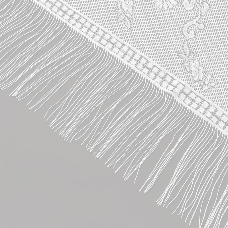 Hot-selling new lace flower mesh frame triangle scarf fringed shawl women's fashion hollow scarf